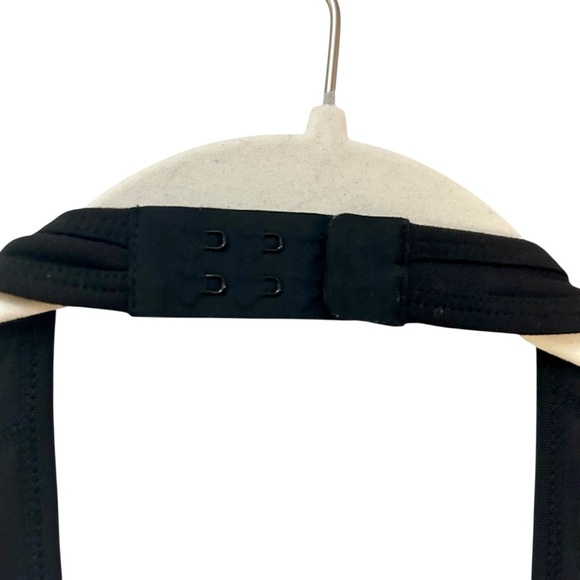 RARE FP Movement End Zone One Piece Sz M Black Halter Cutout Active Jumpsuit - Picture 7 of 15